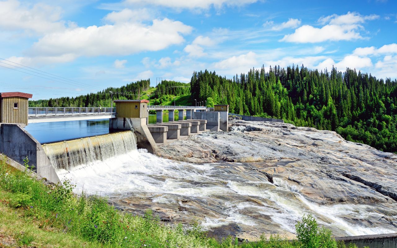 Wasserkraftwerk in Norwegen